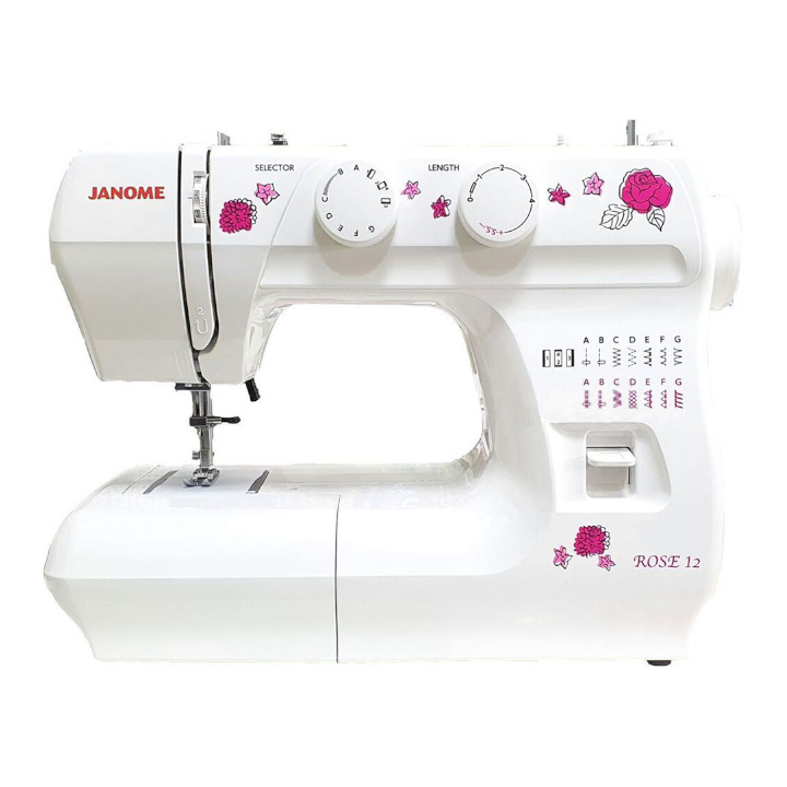 Janome Sewing Machine Rose 12