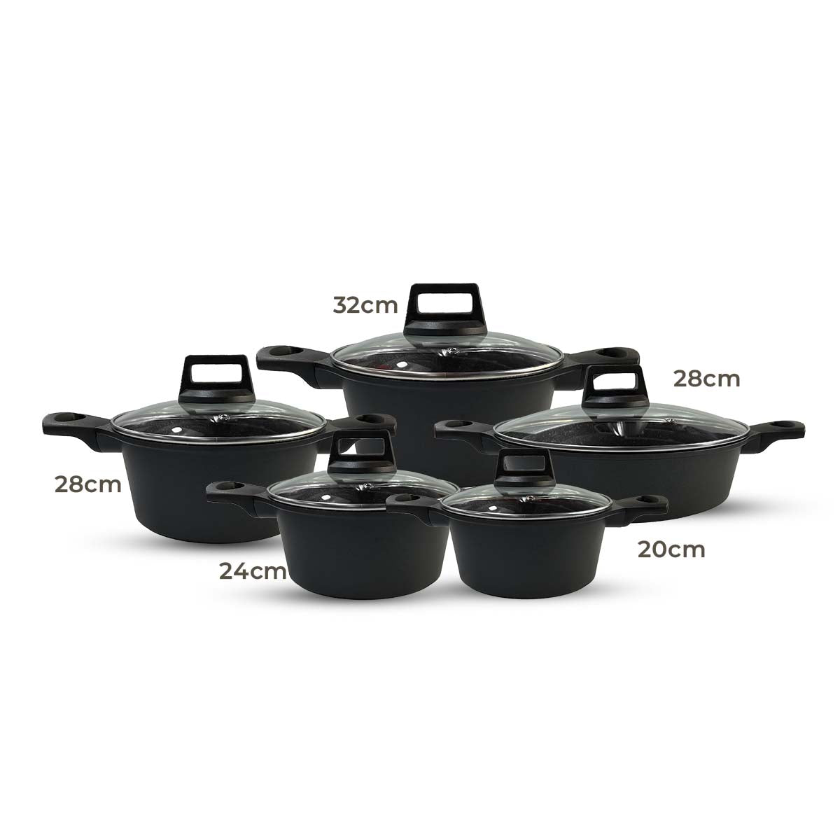 Cookware Set 10pcs E10992