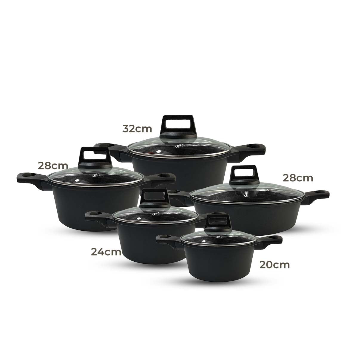 Cookware Set 10pcs