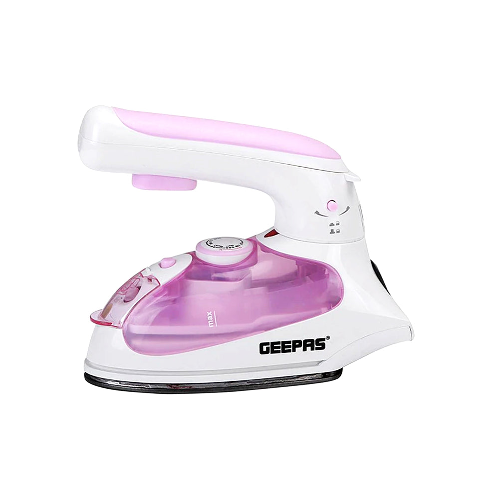 Geepas Gsi7910 Travel Steam Iron/Ns Coating Plate 1X10