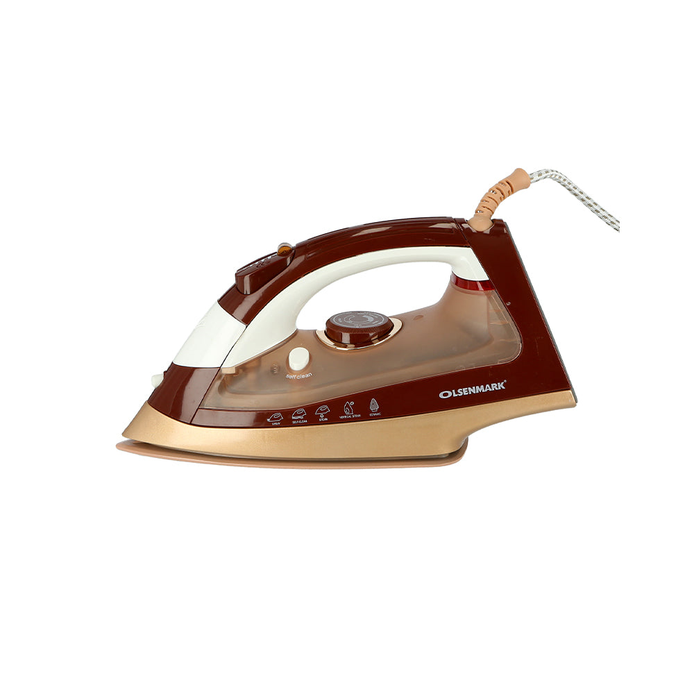 Olsenmark Omsi1713 Ceramic Steam Iron/Wet&Dry