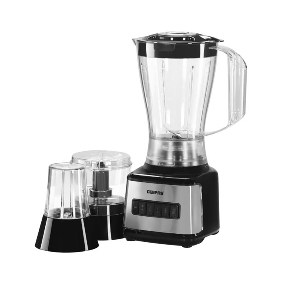 Geepas GSB44017 3In1 Stainless Steel Blender